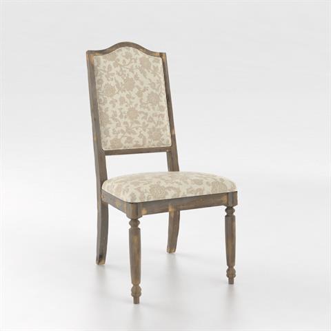 Custom fabric online dining chairs